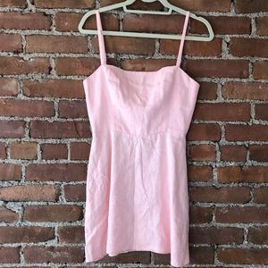 Reformation Auden dress in Bashful